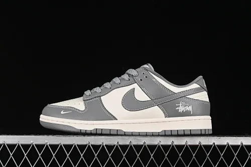All categories Nk SB Dunk Series Nk SB Dunk Low High-end customized low-top sneakers Nk SB Dunk Low Stusi co-branded - Yaoye Gray Anniversary high-end customized low-top casual sneakers BB9898-007